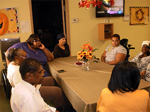 Residents gather for thanks
